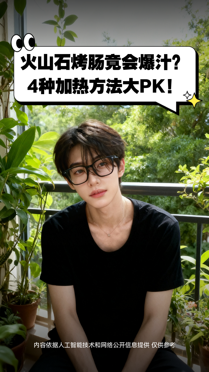 火山石烤肠竟会爆汁?4种加热方法大PK!