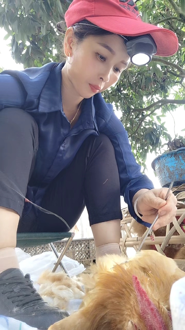 女人阉鸡技能很好