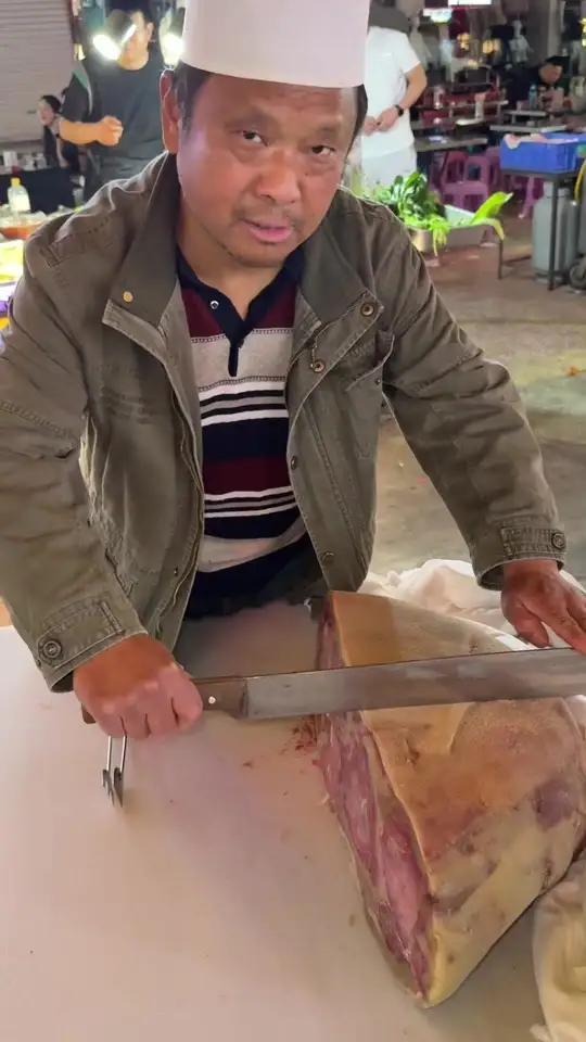 只有河南才有的牛肉切糕