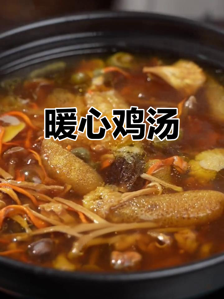 天气转凉,炖一锅乌鸡汤,温暖又滋补,连小孩都忍不住偷吃!