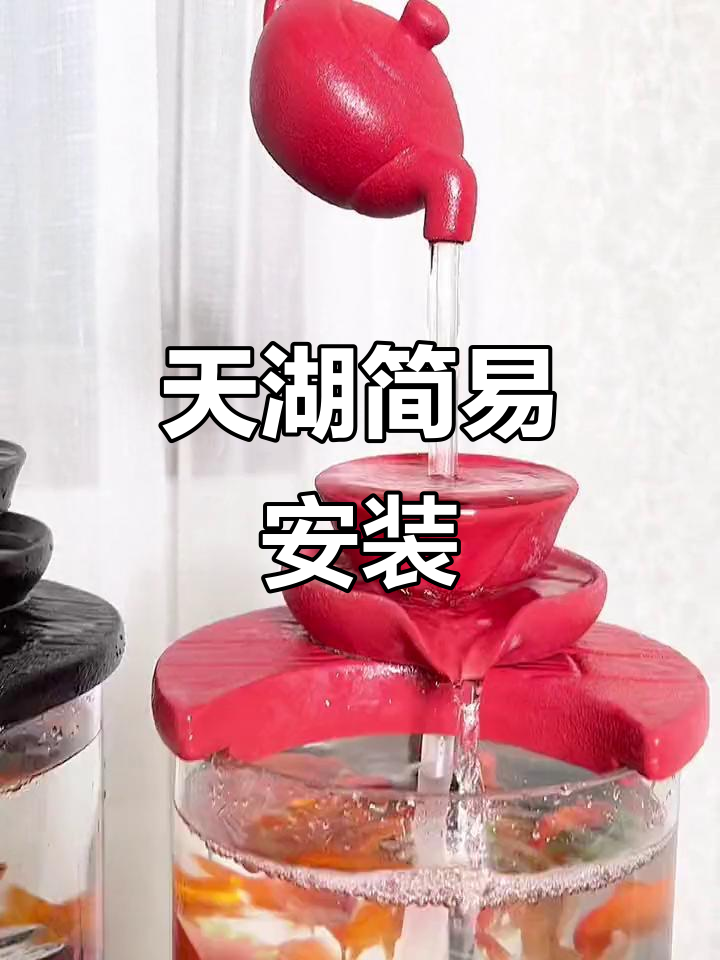 简单安装，天湖鱼缸轻松搞定