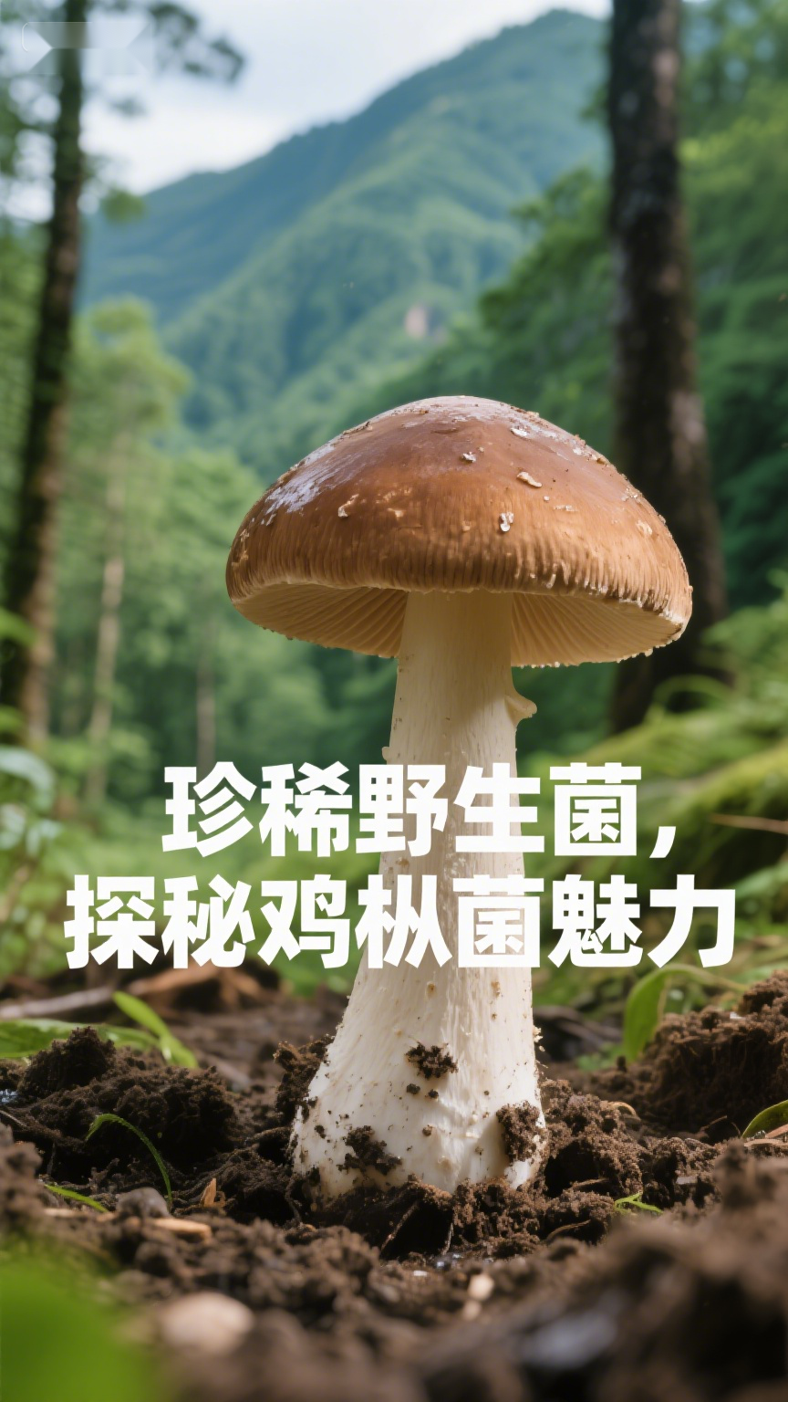 珍稀野生菌，探秘鸡枞菌魅力