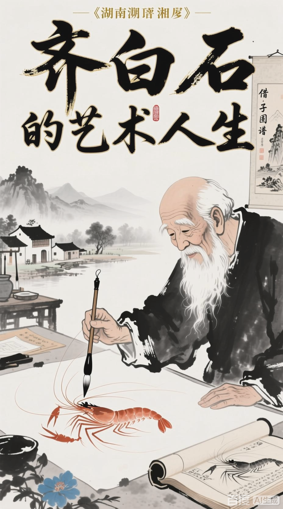 齐白石:一生艺术成长之路