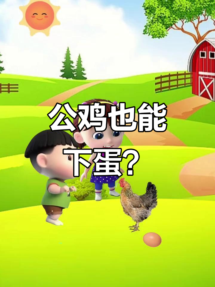 小公鸡误下蛋,母鸡才是生蛋专家