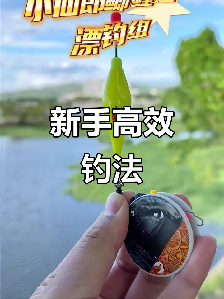 钓鱼新手必看!免调漂线组搭配翻转鱼钩,轻松上鱼