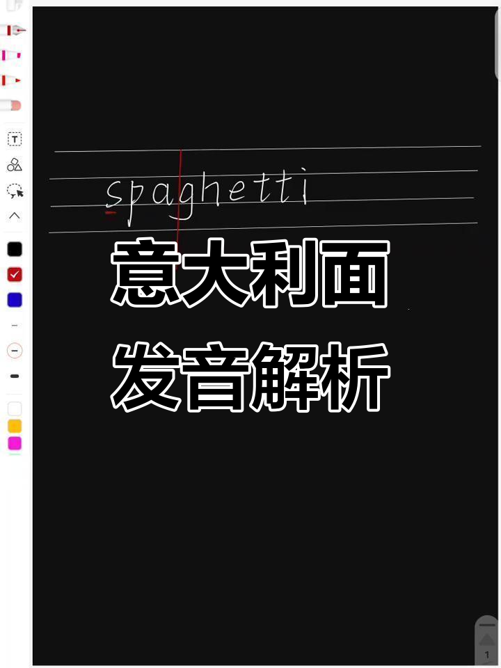 意大利面单词拆解:从“spaghetti”到发音技巧