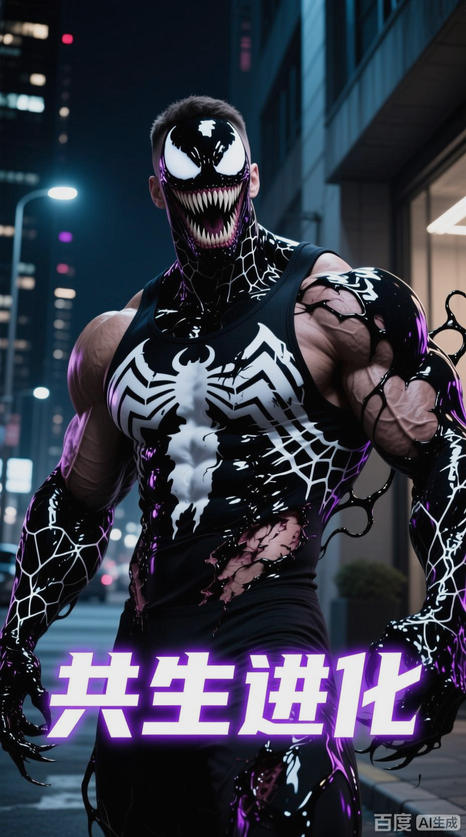 毒液附身,肌肉男的融合之旅