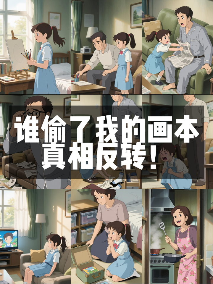 小学生画本失踪案:怀疑爸爸后,真相令人泪目!