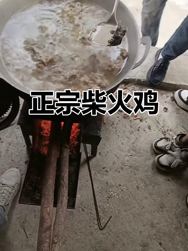 真正的柴火鸡,原汁原味的美味