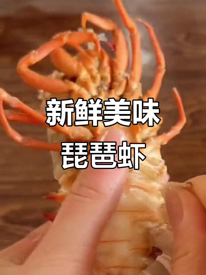 野生海鲜琵琶虾,香气扑鼻让人无法抗拒