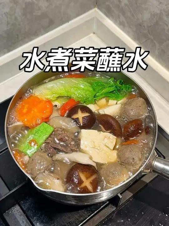 掌管水煮菜的神！好吃到不像话下班来上这么一碗，简单又掉秤～水煮菜减脂食谱打工人吃啥家常菜懒