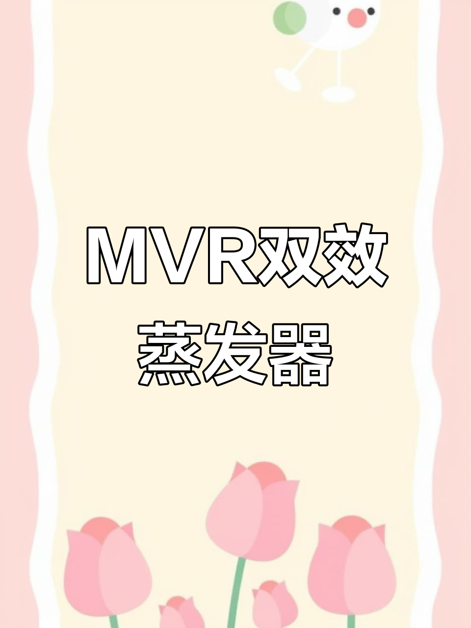 高效MVR蒸发器,强制循环设计提升热能利用