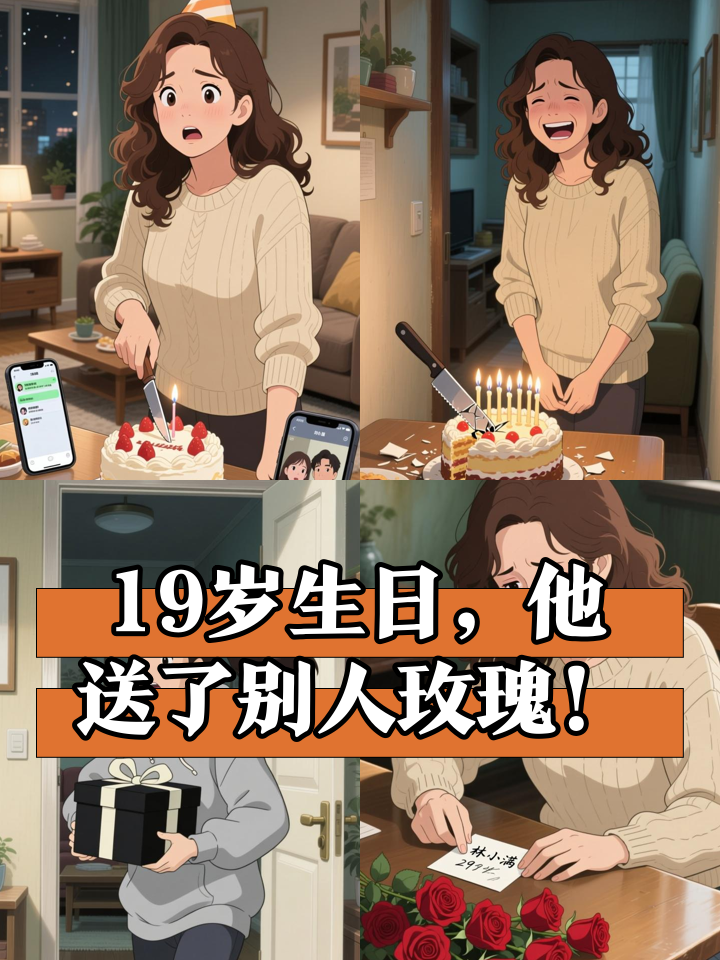 19岁生日被劈腿,她收到19朵玫瑰后……