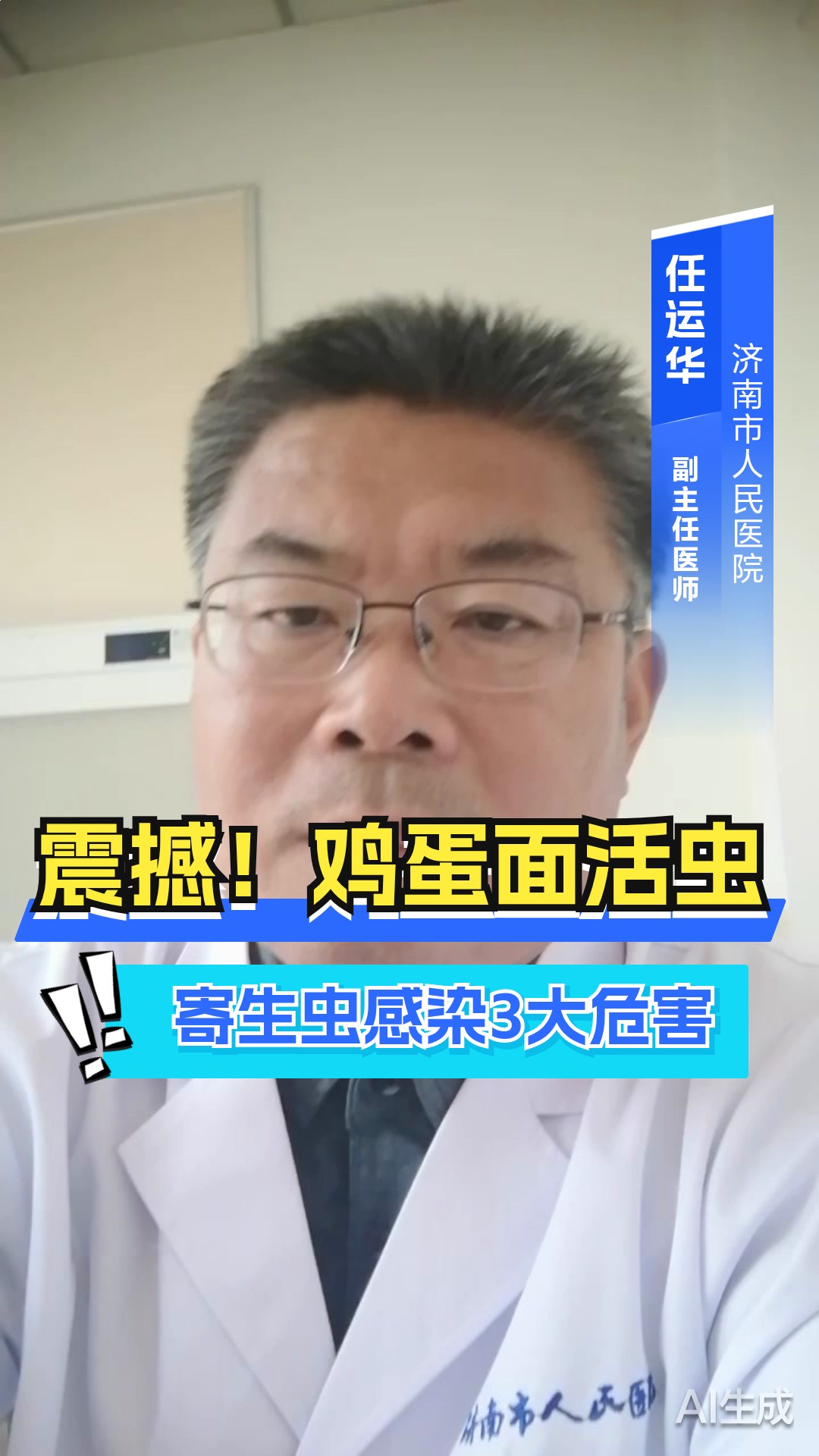 震撼！鸡蛋面活虫，寄生虫感染 3 大危害