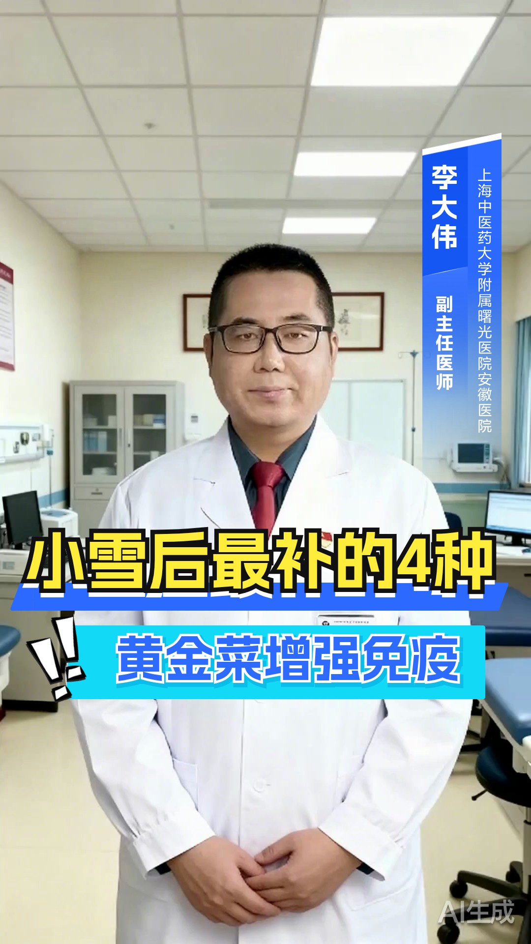 小雪后最补的4种黄金菜，增强免疫