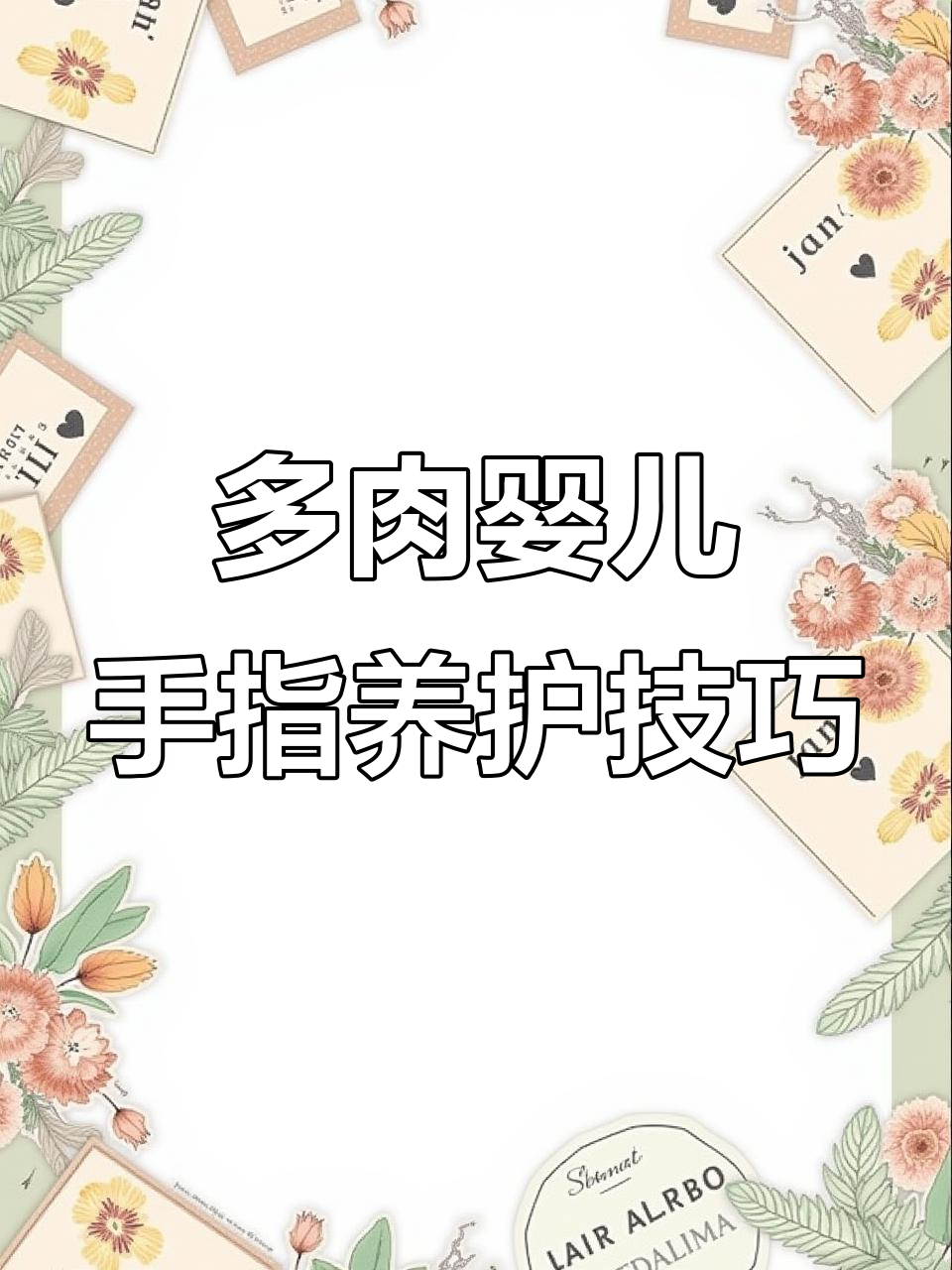 如何正确养护多肉植物婴儿手指,避免徒长和腐烂