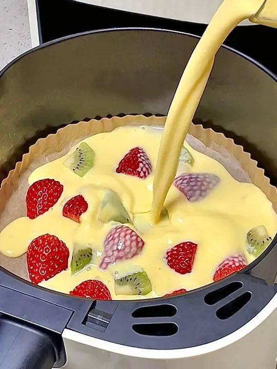 又幸福了!用空气炸锅做的七种蛋糕美味哭了……