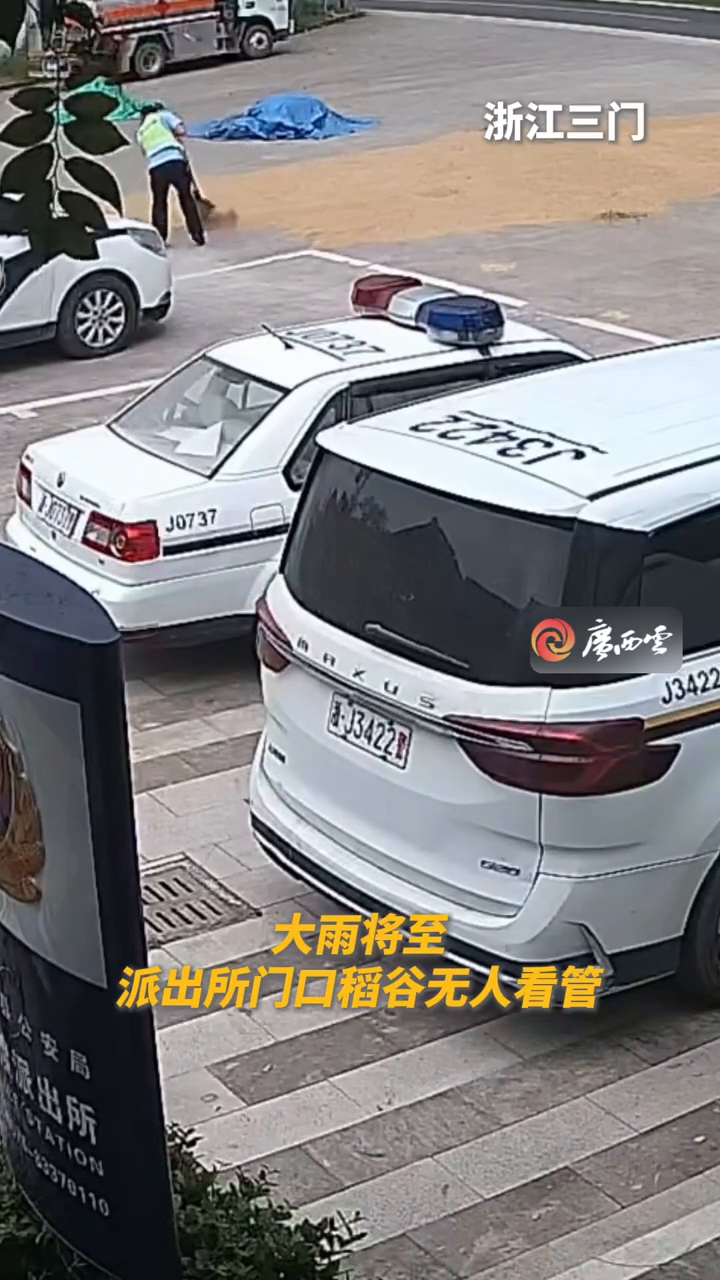 浙江三门老人提着橘子去派出所,只为下雨天的一件事