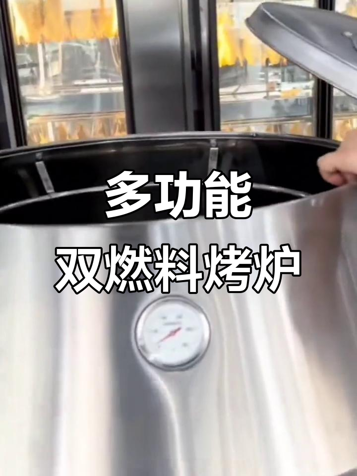 节能两用烤炉，煤气木炭都能烧