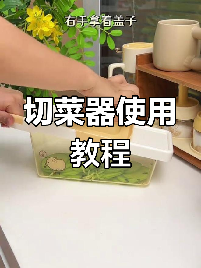 多功能切菜器使用全攻略,轻松切片切丝