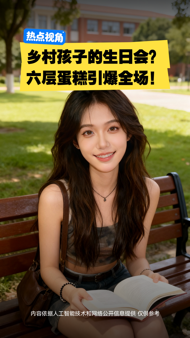 乡村孩子的生日会？六层蛋糕引爆全场！