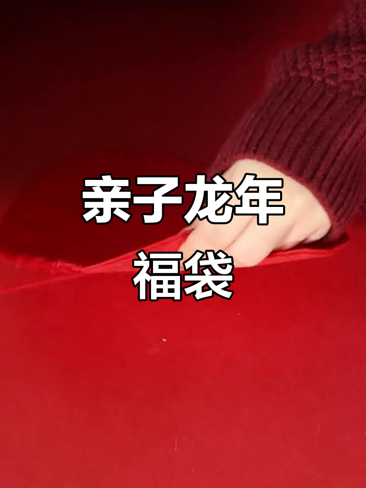龙年福袋DIY,手工制作超简单!