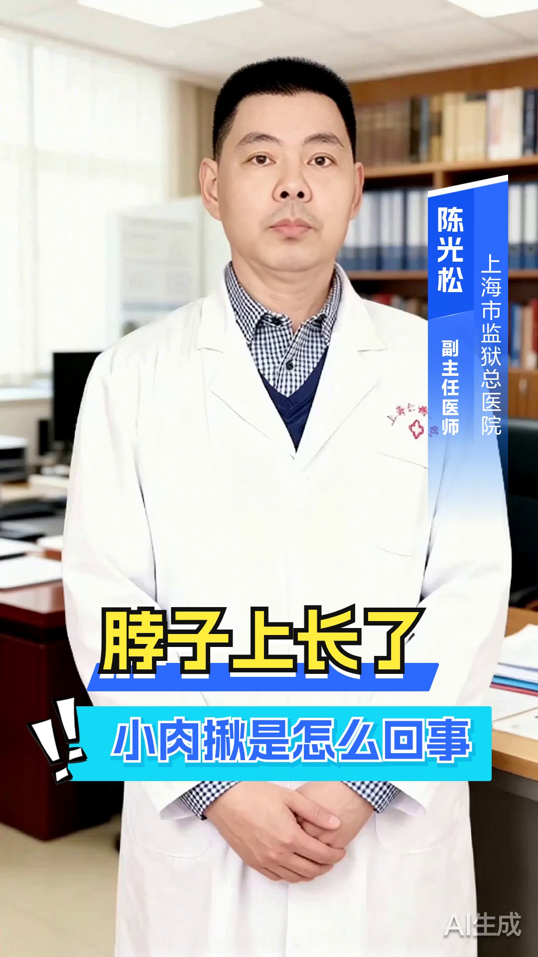 脖子上长了小肉揪是怎么回事