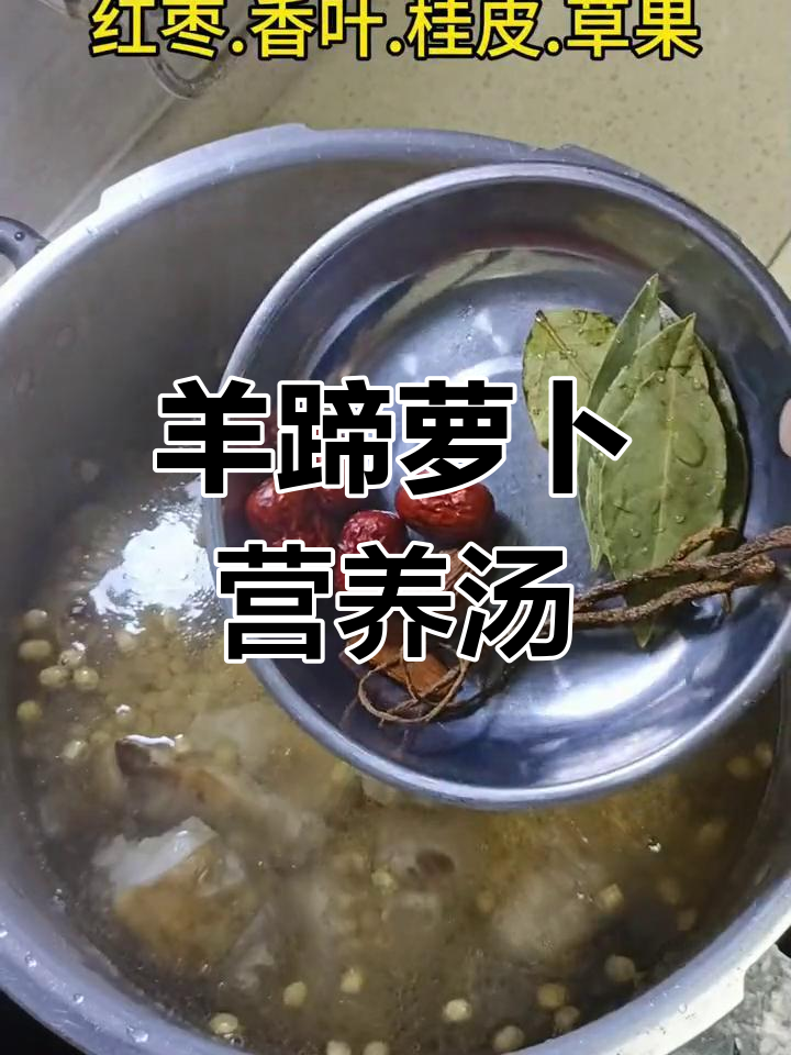 冬季暖心羊蹄萝卜汤,滋补又美味