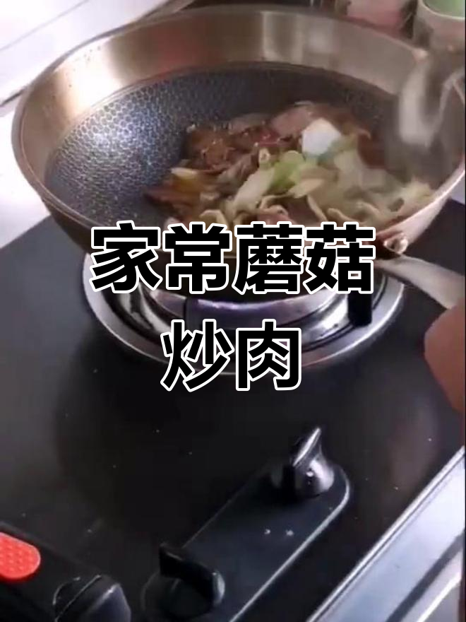 松蘑白菜炒肉的简单做法