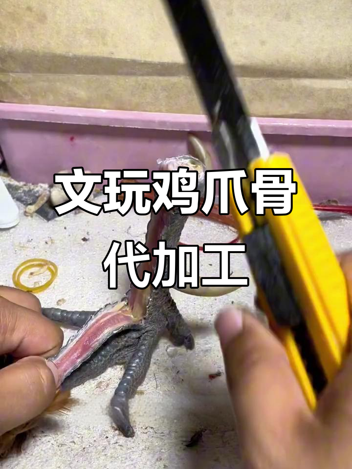 六年老公鸡爪骨工艺揭秘，镜面效果惊艳！