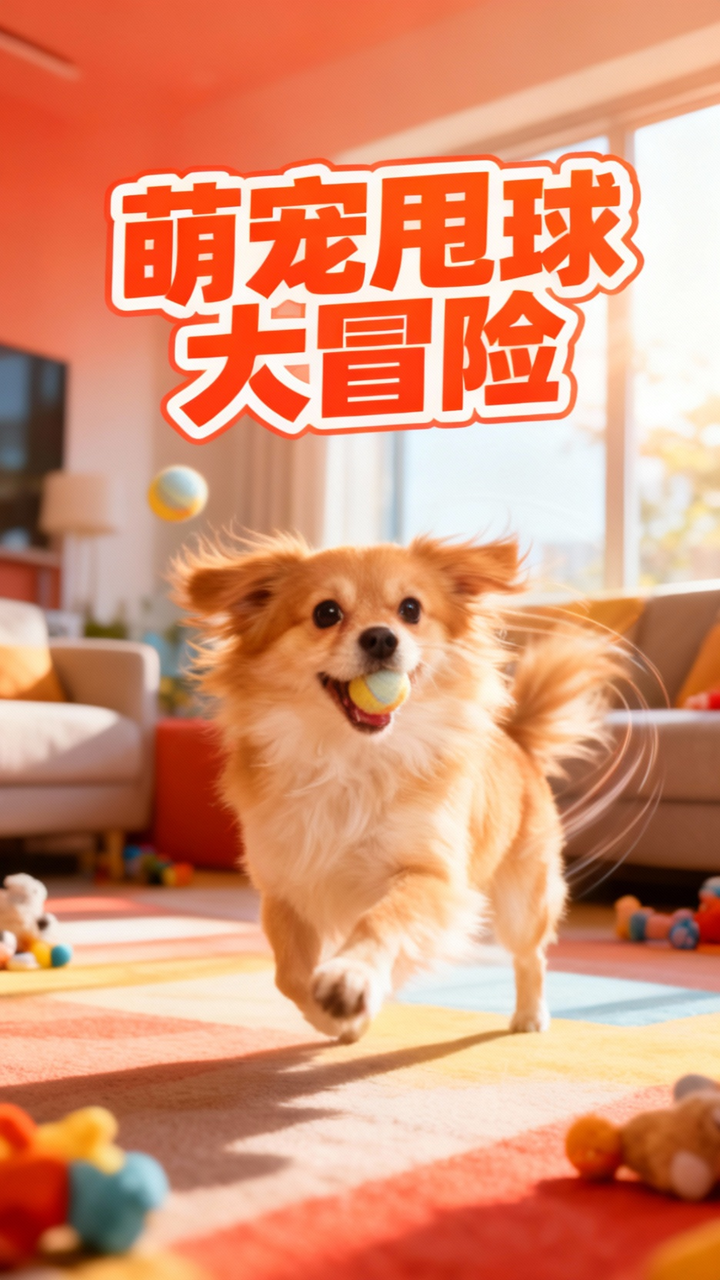 米娜甩球大摆锤,萌趣来袭