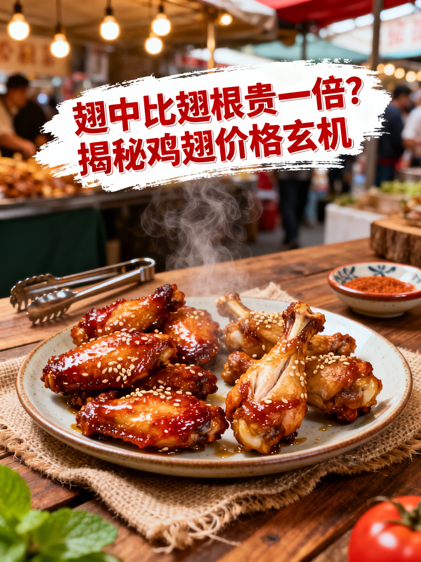 翅中比翅根贵一倍?揭秘鸡翅价格玄机
