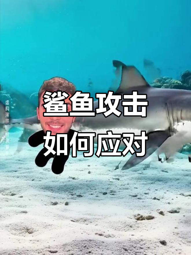 被鲨鱼袭击怎么办?教你一招逃脱技巧