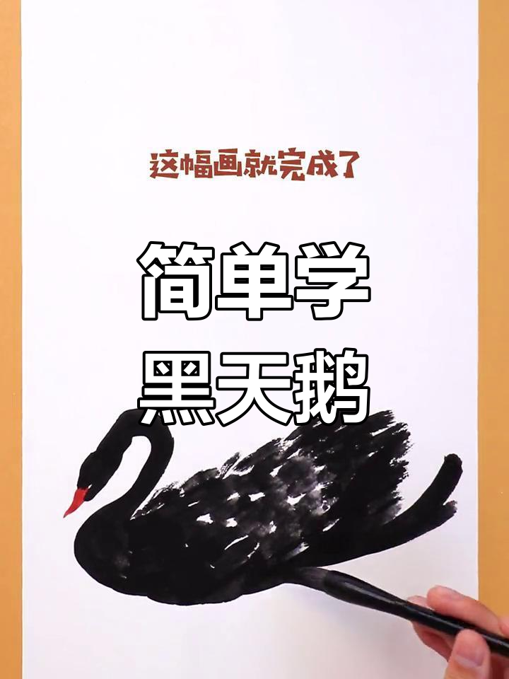 黑天鹅画法全解析