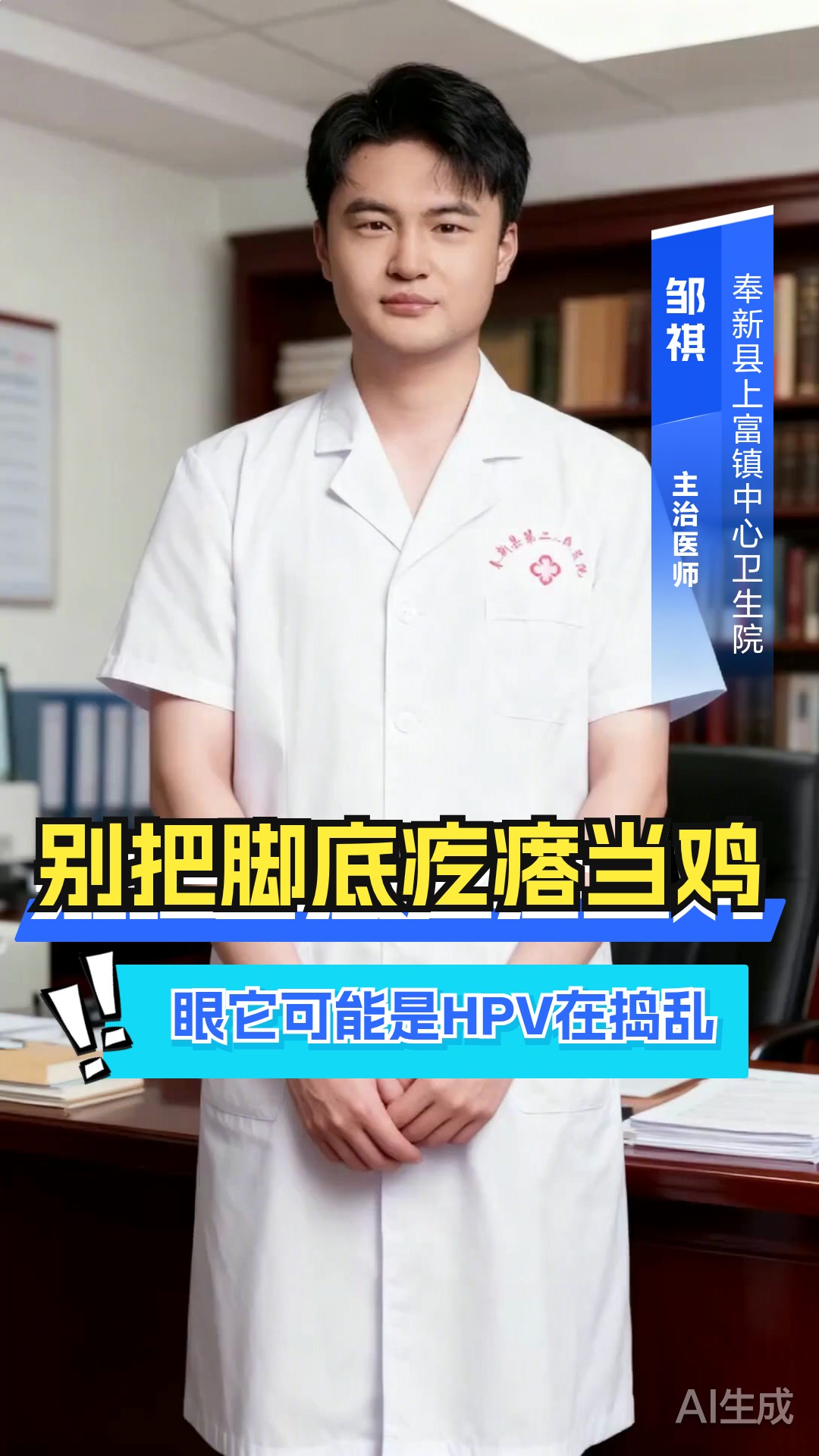 别把脚底疙瘩当鸡眼！它可能是HPV在捣乱