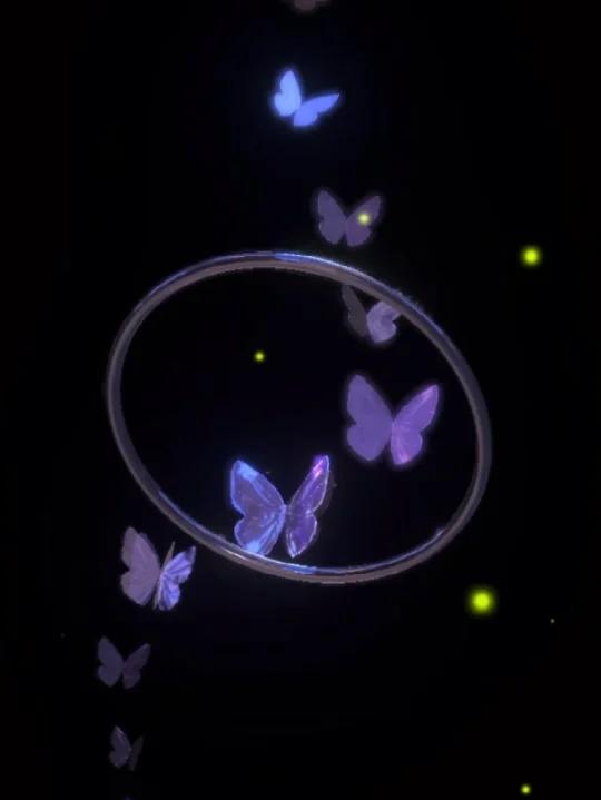 蝴蝶幻境/3D建模/手机动态壁纸/nomad