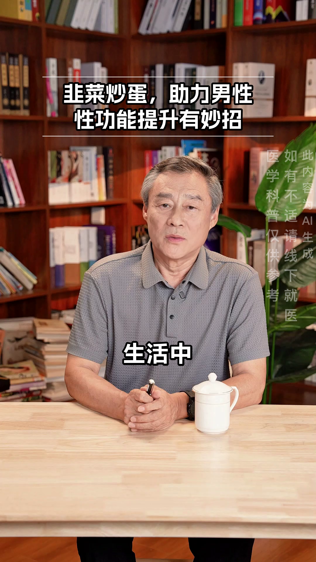 韭菜炒蛋,助力男性性功能