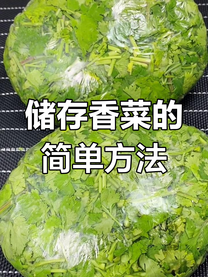 香菜冷冻保存技巧,冬季也能享受新鲜香味