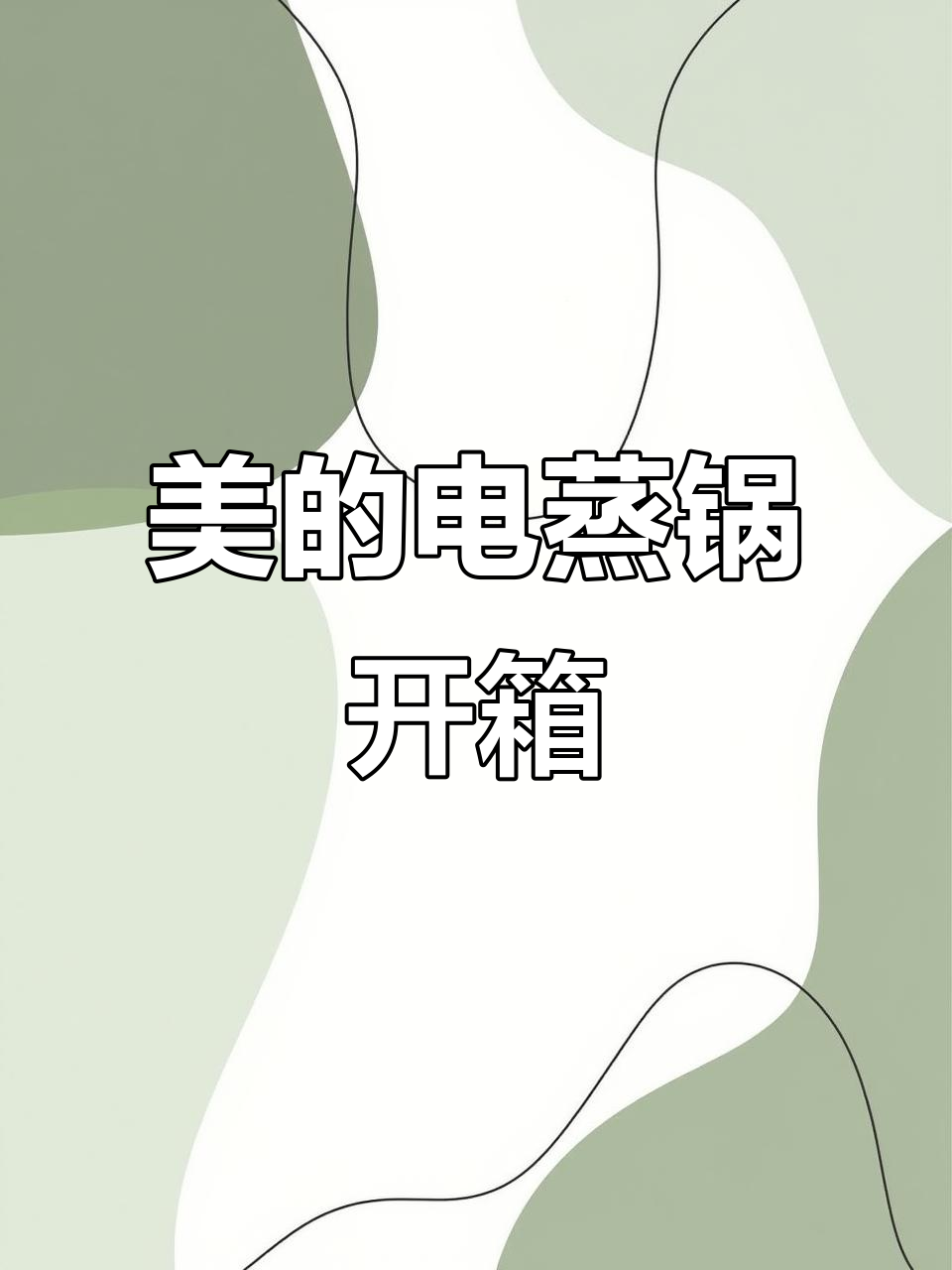 双十一快递开箱，美的环绕蒸电蒸锅惊艳登场