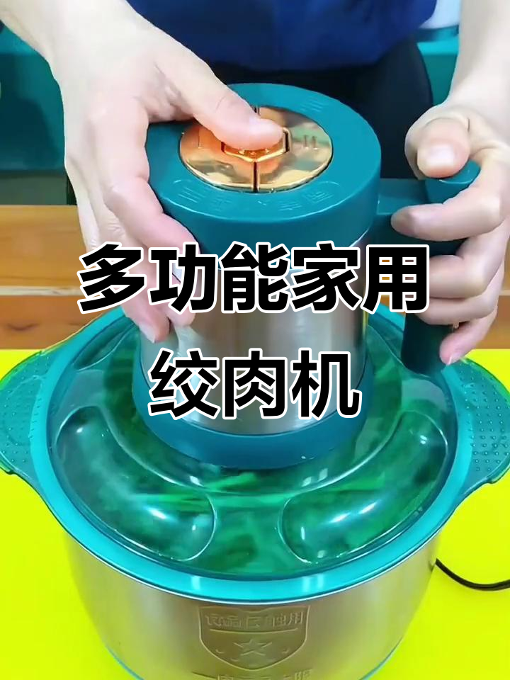 家用五升绞肉机,多功能料理器,轻松打馅和面