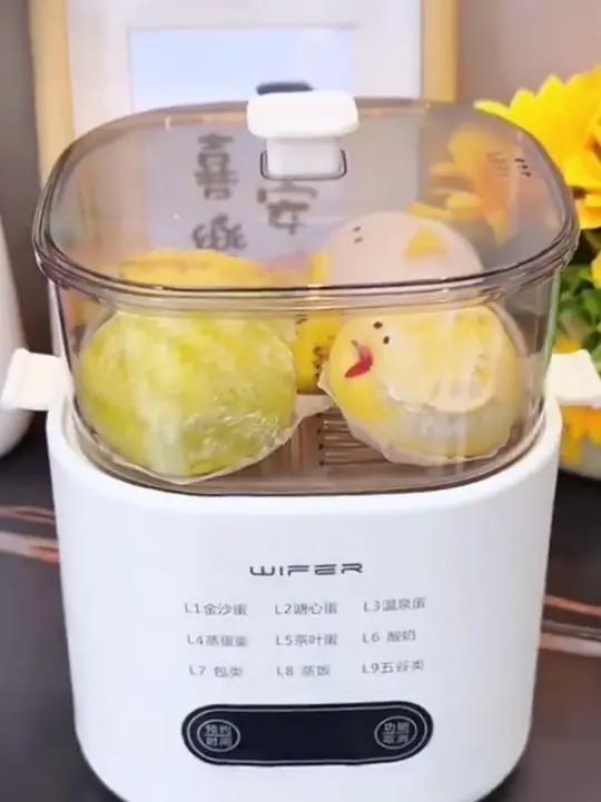 多功能蒸蛋煮蛋器全自动预约早餐机家用迷你蒸蛋器自动断电2025款