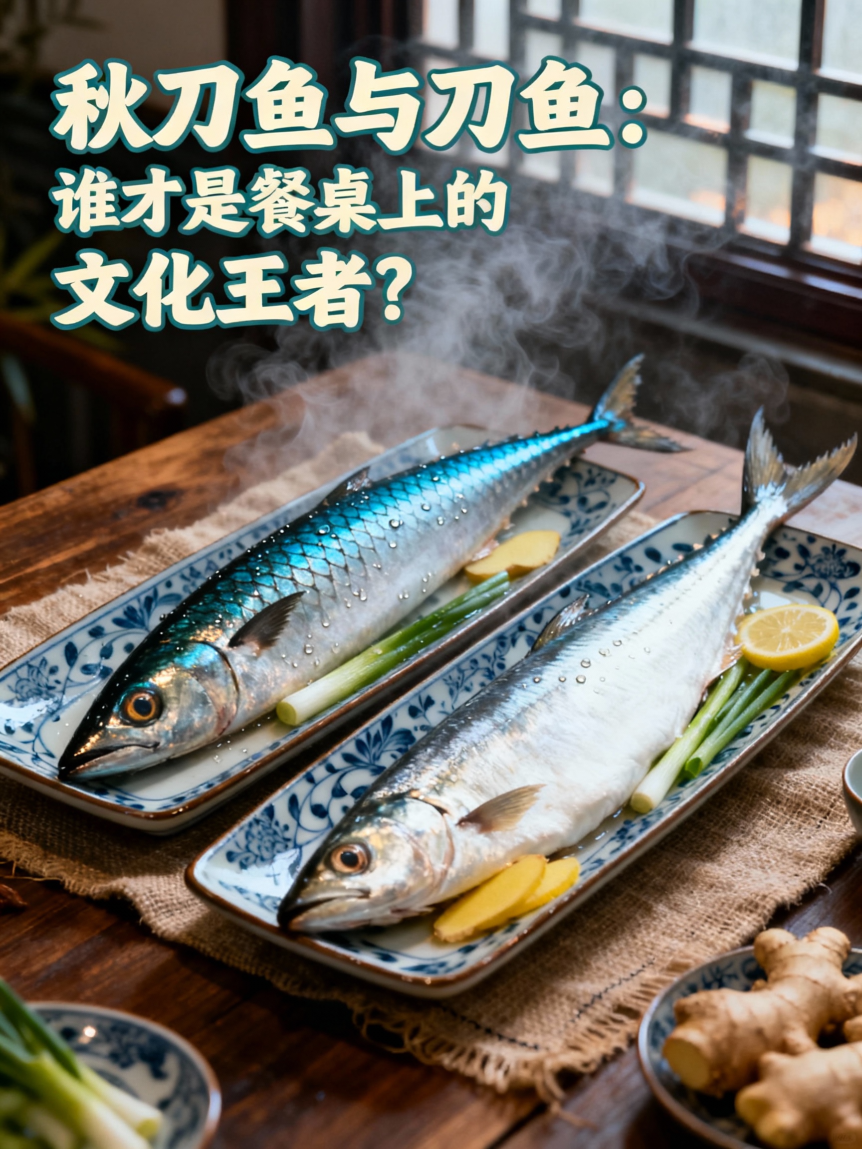 秋刀鱼与刀鱼：谁才是餐桌上的文化王者？