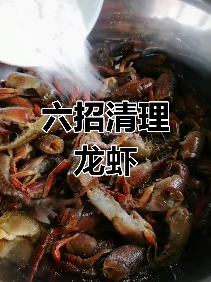 轻松六步教你清洗小龙虾,完美保留虾黄