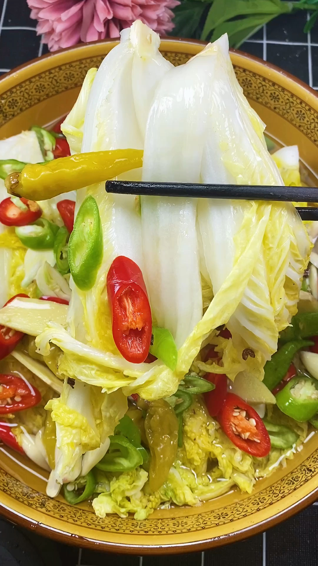 泡椒娃娃菜