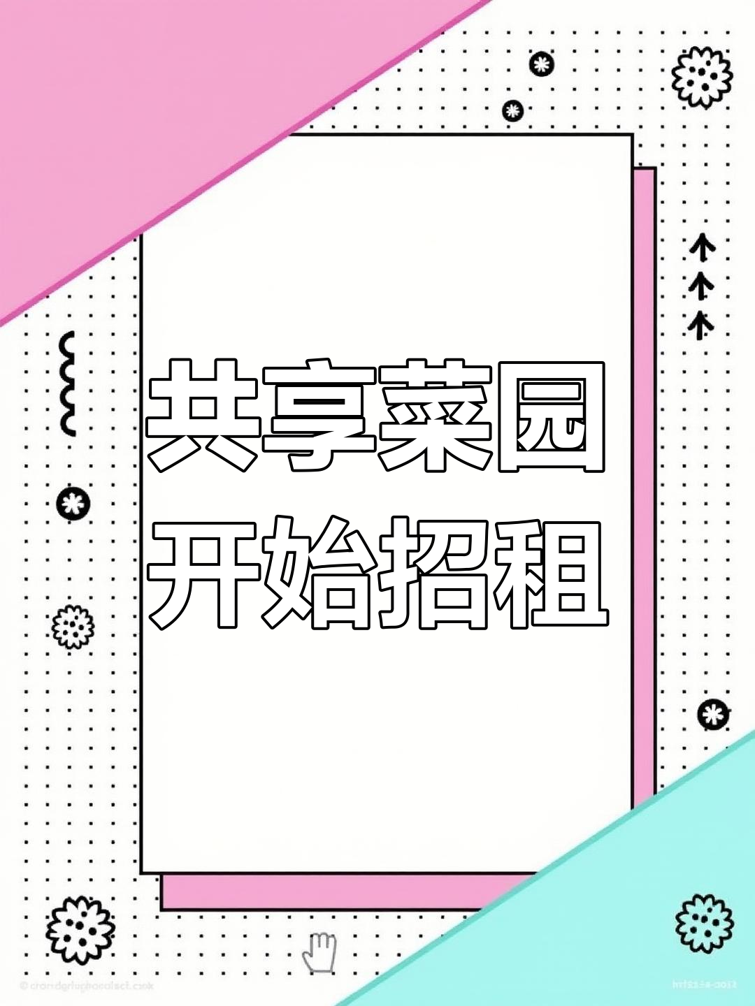 共享菜园招租,春播季节来临!