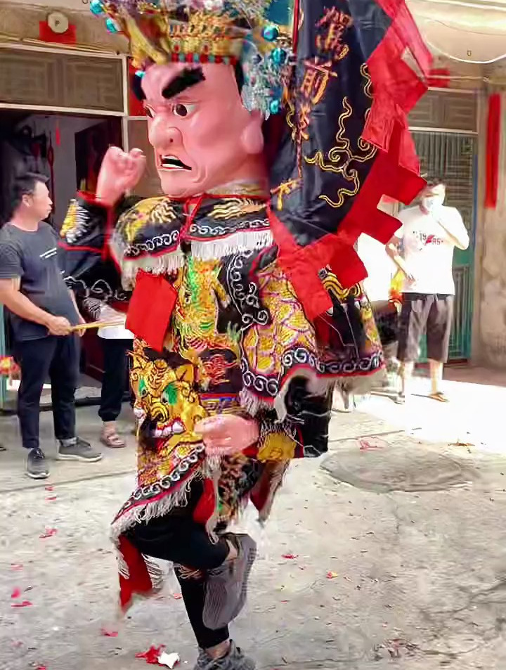 福鹤马夫游神 长乐游神