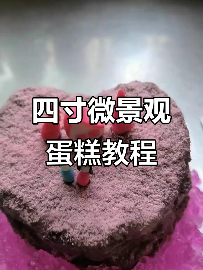 微景观蛋糕制作大揭秘:荔枝、杨梅奶油与巧克力的完美结合