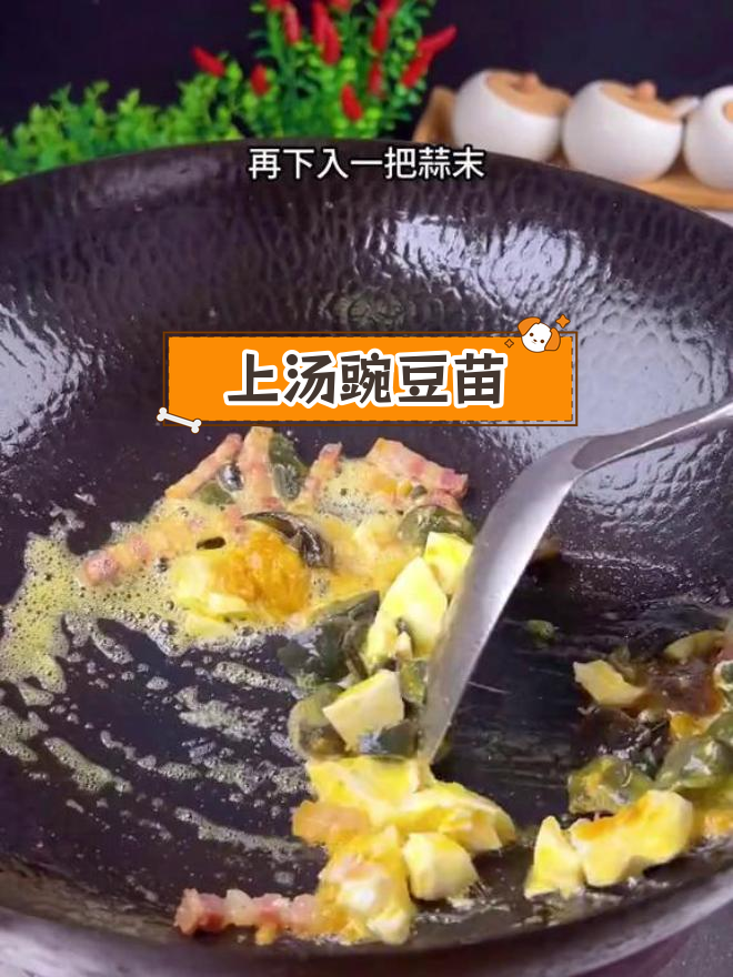 春季豌豆苗上汤做法,鲜美又简单