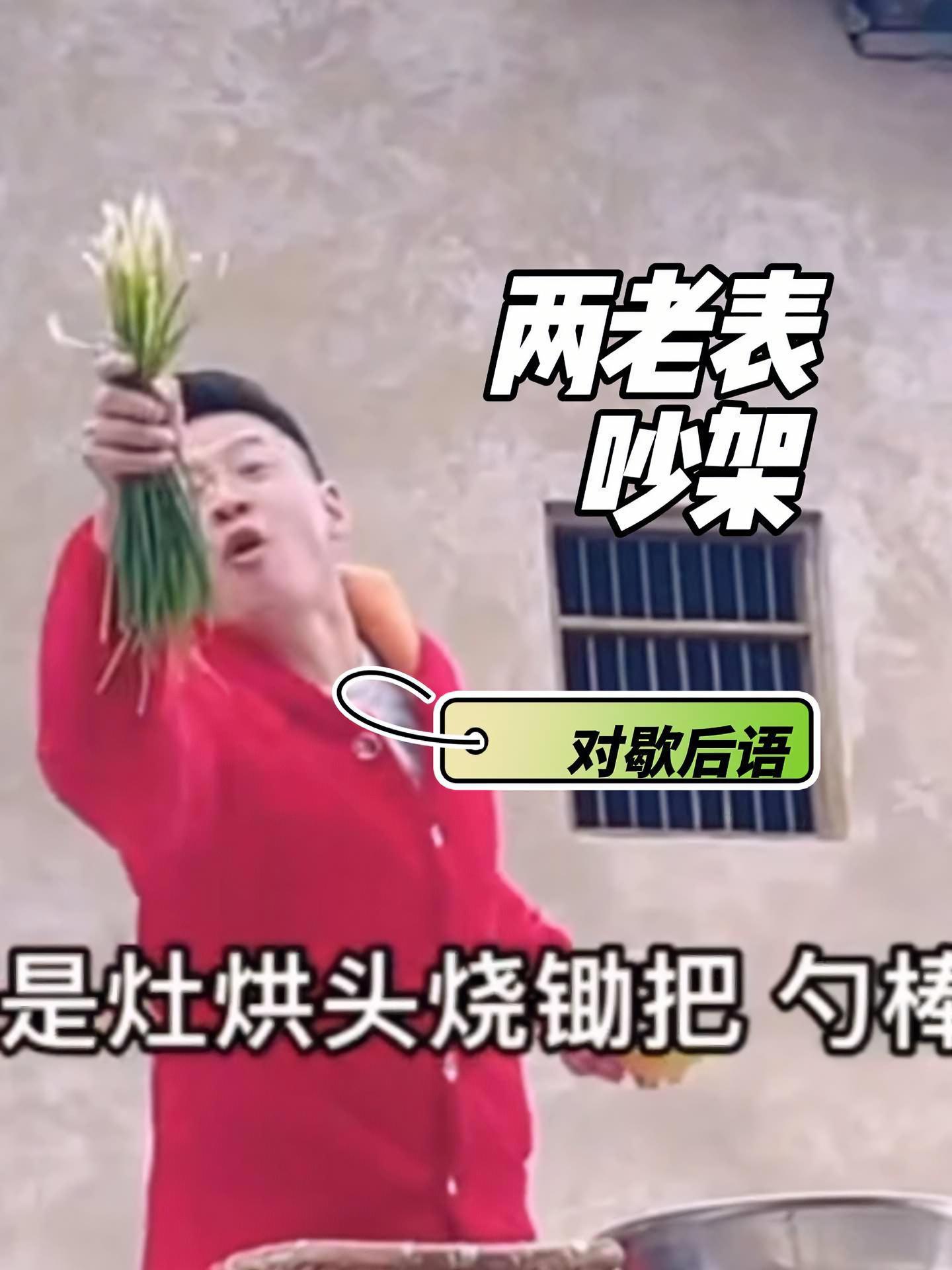 两老表吵架飚歇后语,一个比一个会说:癞疙宝打嚯嗨-口气大,电线杆上晾衣服-架子大,肉包子打