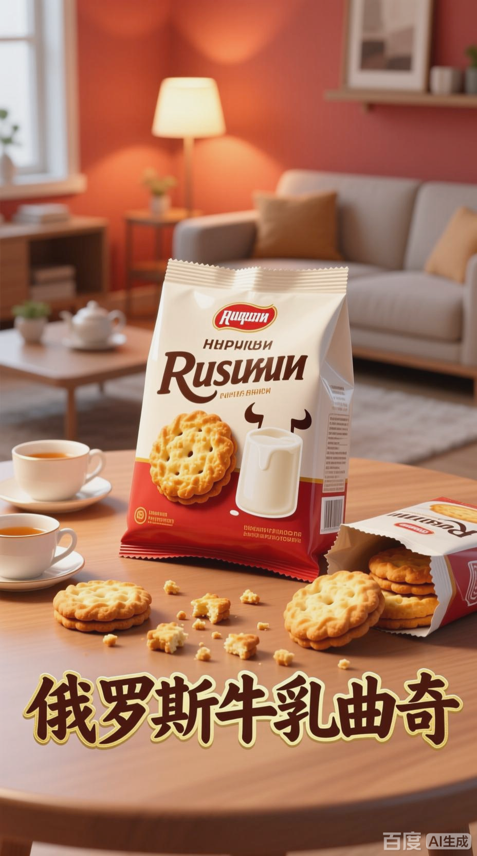 俄罗斯风味牛乳曲奇,香甜不腻